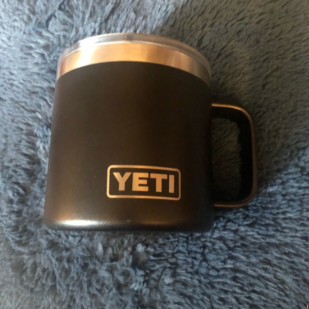 Black 14oz Yeti mug